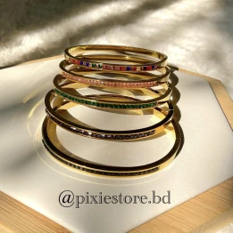 Prismé Crystal Bangles