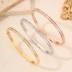 Slim Crystal Bangle