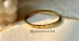 Celeste Stud Gold Bangle
